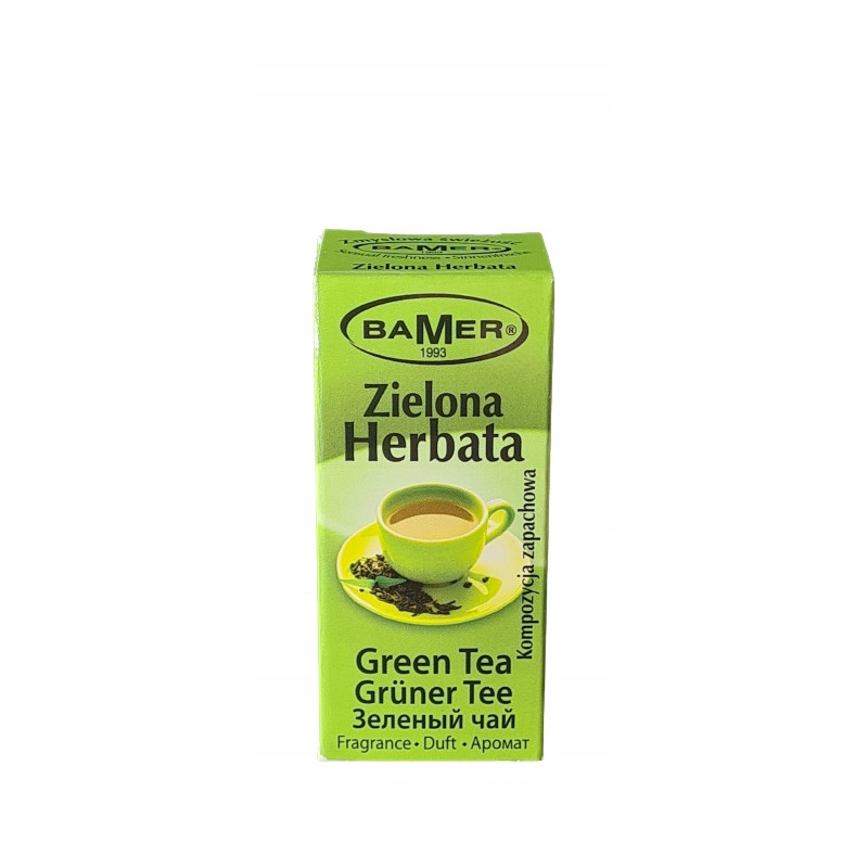 OLEJEK ETERYCZNY zapachowy ZIELONA HERBATA herbaciany GREEN TEA 7ml BAMER