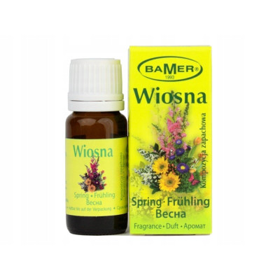 OLEJEK ETERYCZNY zapachowy WIOSNA wiosenny kwiatowy spring 7ml BAMER