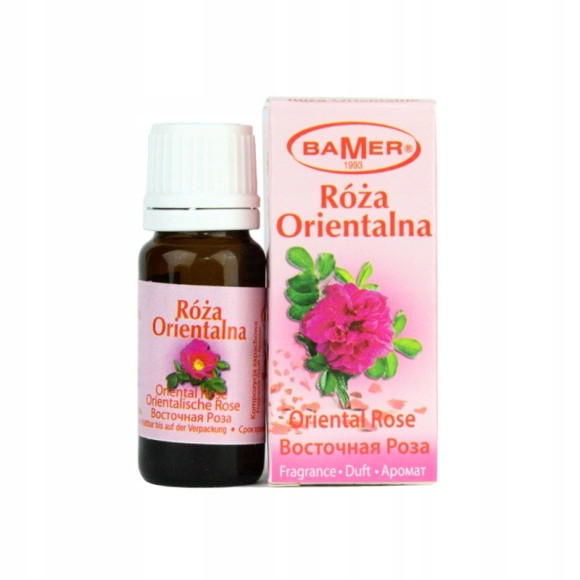OLEJEK ETERYCZNY zapachowy RÓŻA ORIENTALNA kwiatowy orientalny 7ml BAMER