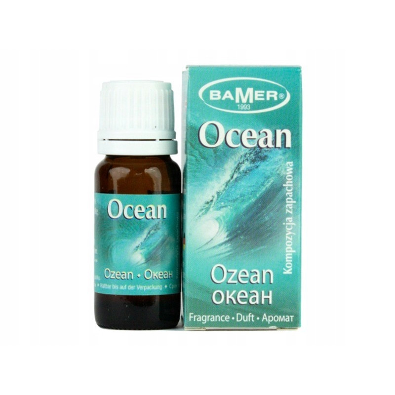 OLEJEK ETERYCZNY zapachowy OCEAN OCEANICZNY wodny świeży 7ml BAMER