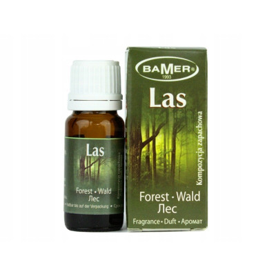 OLEJEK ETERYCZNY zapachowy LAS leśny forest wyjątkowy 7ml BAMER