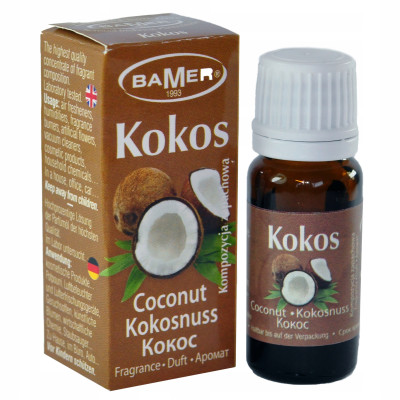 OLEJEK ETERYCZNY zapachowy KOKOS kokosowy owocowy coconut 7ml BAMER