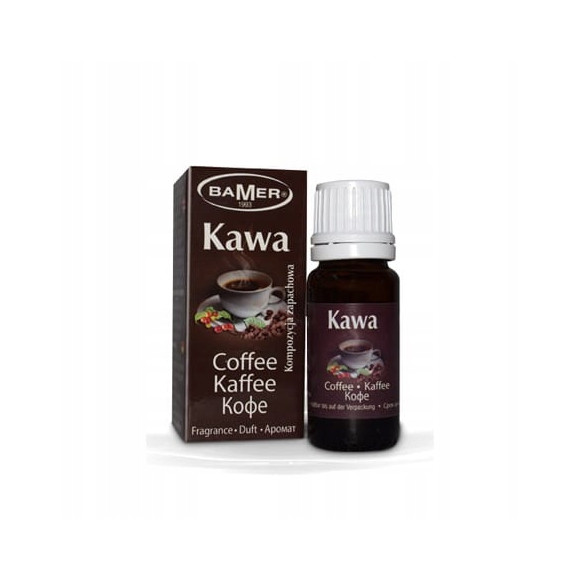 OLEJEK ETERYCZNY zapachowy KAWA KAWOWY wyjątkowy coffee 7ml BAMER