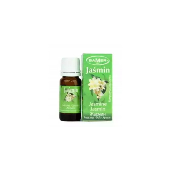 OLEJEK ETERYCZNY zapachowy JAŚMIN jaśminowy kwiatowy jasmine 7ml BAMER