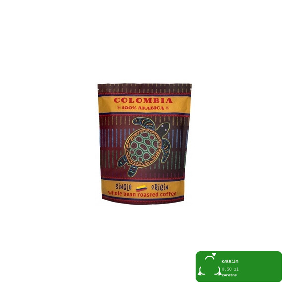 KAWA ZIARNISTA w ziarnie KOLUMBIA COLOMBIA 100% Arabica 1000g 1KG
