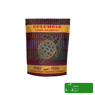 KAWA ZIARNISTA w ziarnie KOLUMBIA COLOMBIA 100% Arabica 1000g 1KG