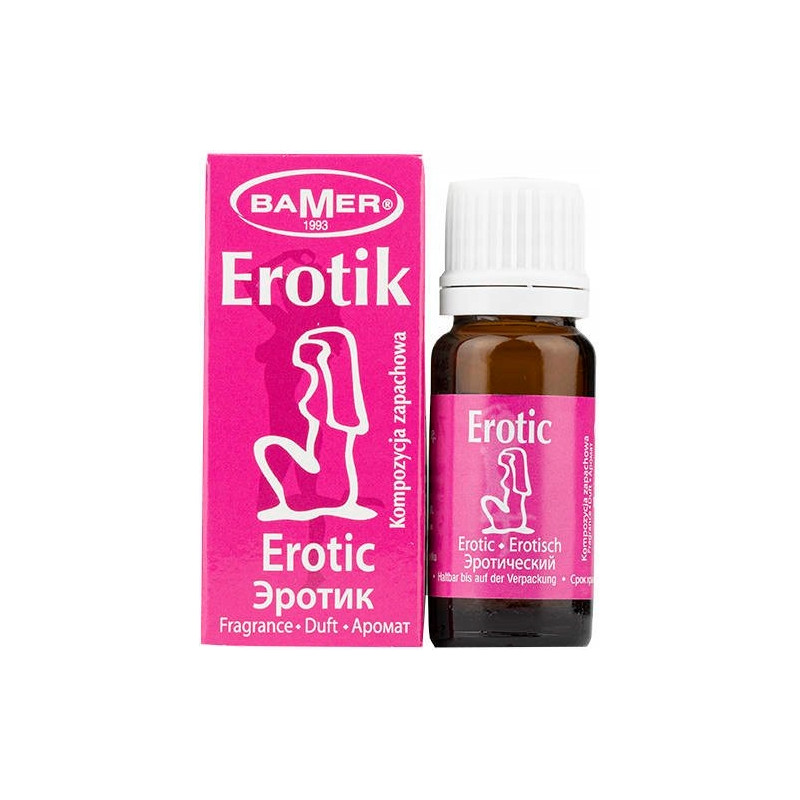 OLEJEK ETERYCZNY zapachowy EROTYK kompozycja zapachowa na randkę 7ml BAMER