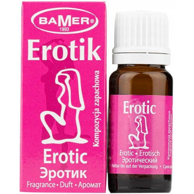 OLEJEK ETERYCZNY zapachowy EROTYK kompozycja zapachowa na randkę 7ml BAMER