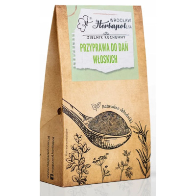 HERBAPOL PRZYPRAWA DO DAŃ WŁOSKICH mieszanka z OREGANO BAZYLIA TYMIANEK 25g