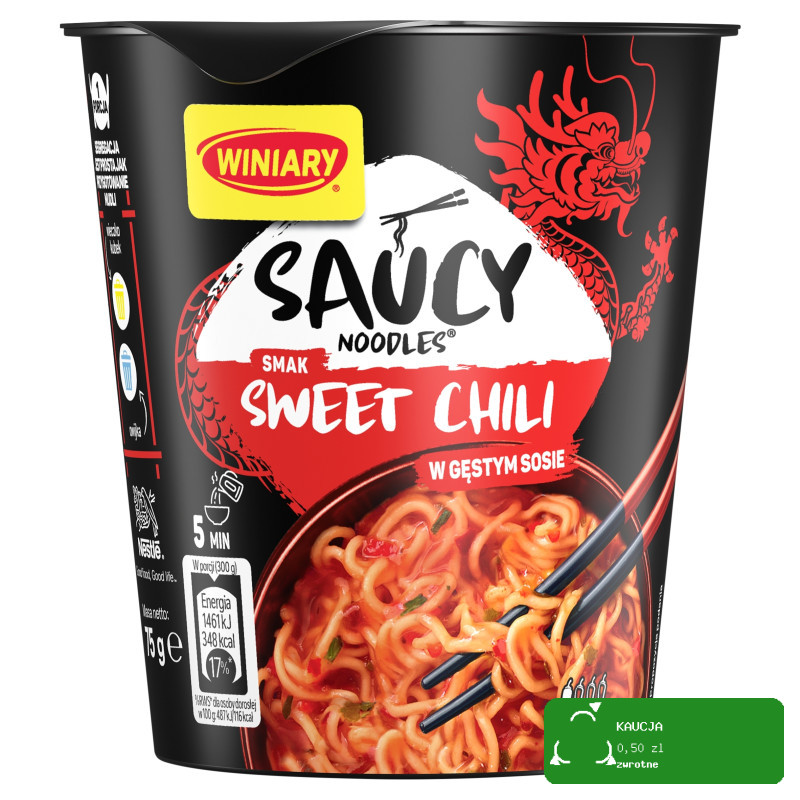 WINIARY szybkie DANIE STREET FOOD SŁODKIE CHILI wystarczy zalać wodą 75g