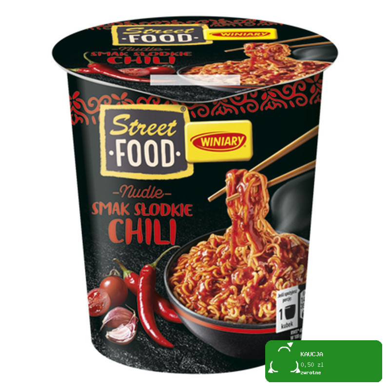 WINIARY szybkie DANIE STREET FOOD SŁODKIE CHILI wystarczy zalać wodą 75g