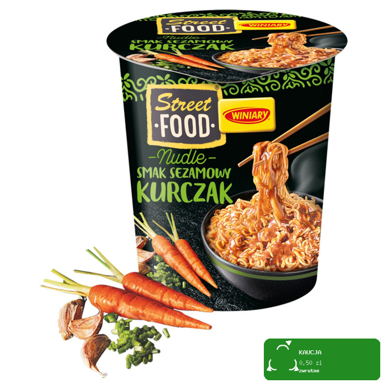 WINIARY szybkie DANIE STREET FOOD SEZAMOWY KURCZAK wystarczy zalać wodą 75g