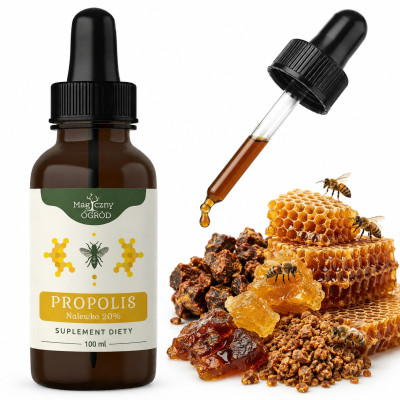 NANGA PROPOLIS KIT PSZCZELI 20% Magiczny Ogród 100ml wsparcie ODPORNOŚĆ