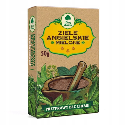 ZIELE ANGIELSKIE --- MIELONE --- Przyprawy Bez Chemii 50g DARY NATURY