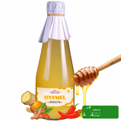 PROSTO ZE WSI OXYMEL żywy OCET JABŁKOWY z dodatkami i miodem 330ml