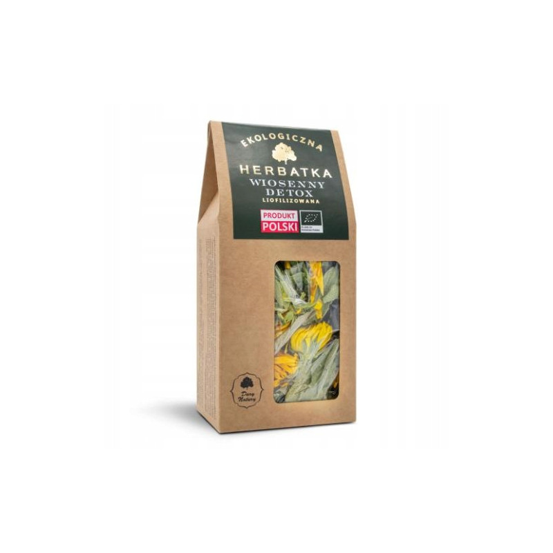 herbatka liofilizowana WIOSENNY DETOX ekologiczna 25g DARY NATURY
