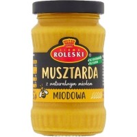 ROLESKI MUSZTARDA Miodowa 175g (słoik)