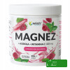 Wish MAGNEZ cytrynian magnezu + ACEROLA +WIT C 1000mg w proszku 400g MALINA