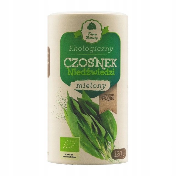 Dary Natury CZOSNEK NIEDŹWIEDZI MIELONY 120g ekologiczny