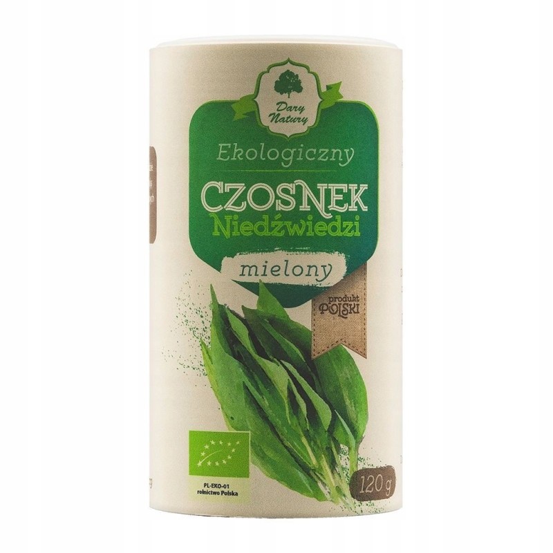 Dary Natury CZOSNEK NIEDŹWIEDZI MIELONY 120g ekologiczny