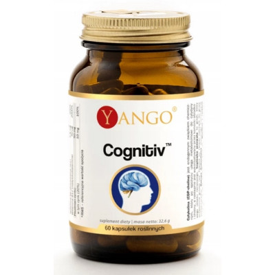 Yango COGNITIV CYTYKOLINA SOPLÓWKA BAKOPA WIT. B6 B12 CYNK 60k KRÓTKA DATA