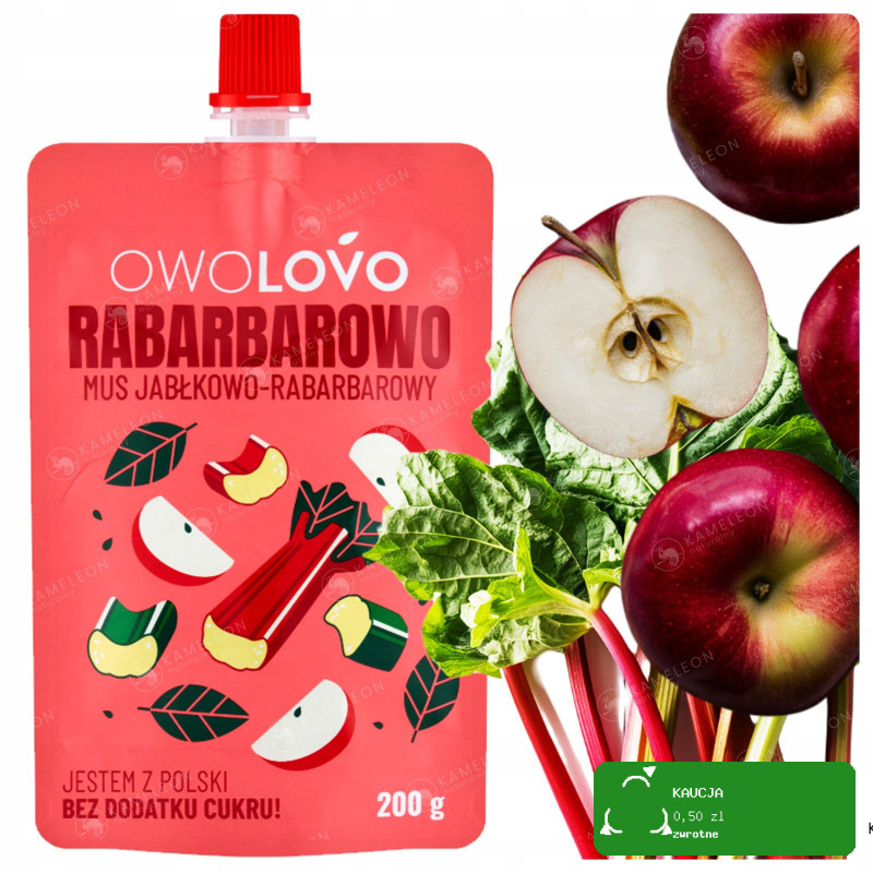 OWOLOVO MUS OWOCOWY DLA DZIECI mix 12 RÓŻNYCH SMAKÓW !! bez cukru 12 x 200G