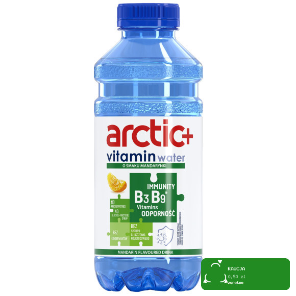 ARCTIC+ ELEMENTS ODPORNOŚĆ NAPÓJ NIEGAZOWANY z witaminami MANDARYNKA 600ml