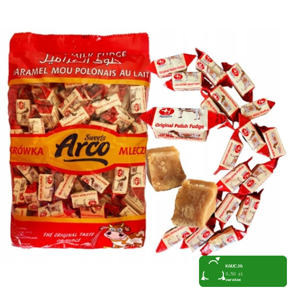 KRÓWKI KRÓWKA MLECZNA polskie krówki 800g ARCO SWEETS