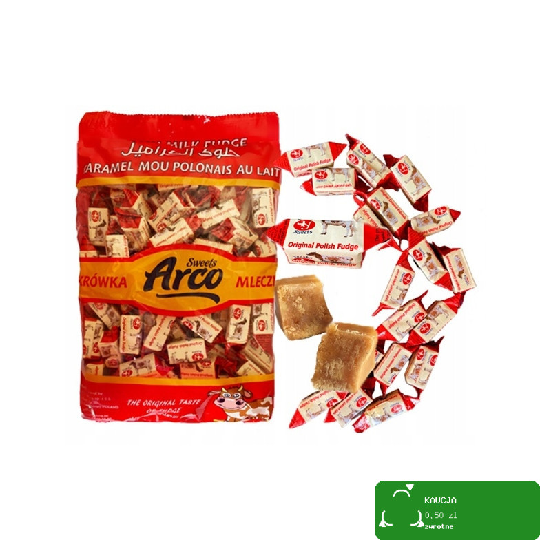 KRÓWKI KRÓWKA MLECZNA polskie krówki 800g ARCO SWEETS