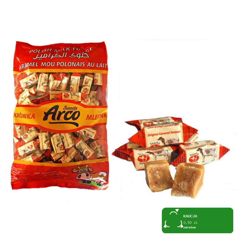 KRÓWKI KRÓWKA MLECZNA polskie krówki 800g ARCO SWEETS
