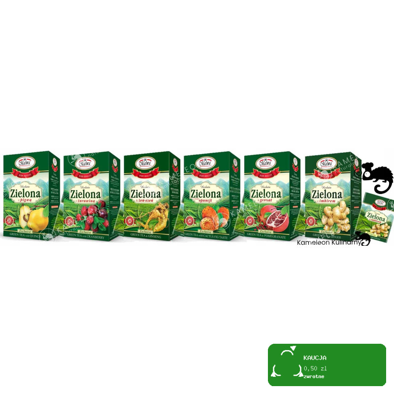 MALWA HERBATA ZIELONA High quality Z ŻURAWINĄ żurawinowa x20 saszetek 40G