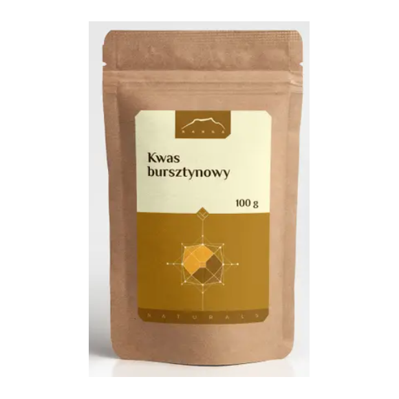 Nanga KWAS BURSZTYNOWY w proszku 250g 0,25KG wsparcie BÓL