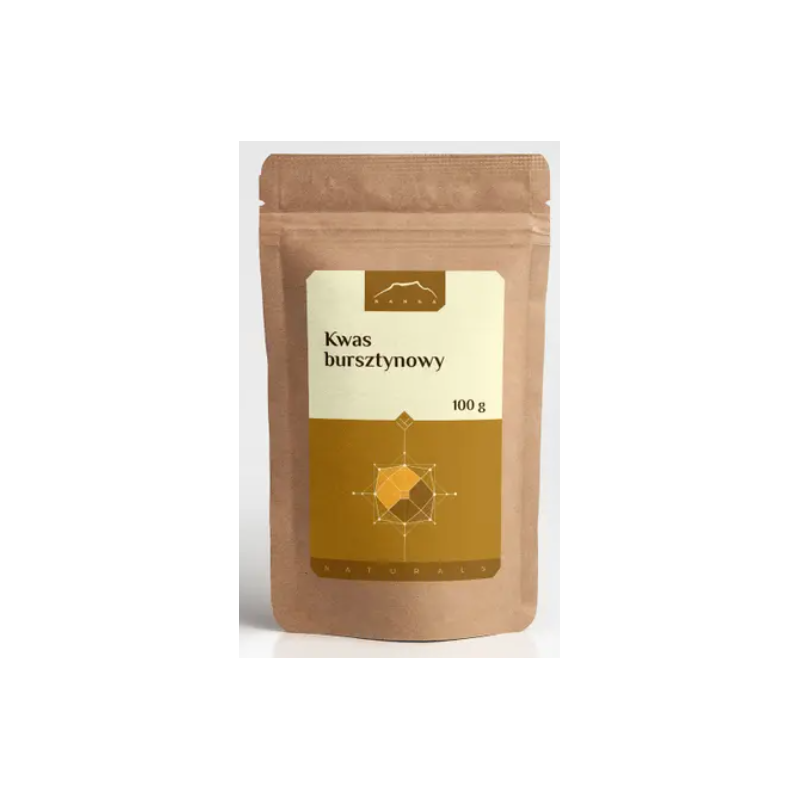 Nanga KWAS BURSZTYNOWY w proszku 250g 0,25KG wsparcie BÓL