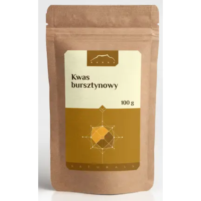 Nanga KWAS BURSZTYNOWY w proszku 250g 0,25KG wsparcie BÓL