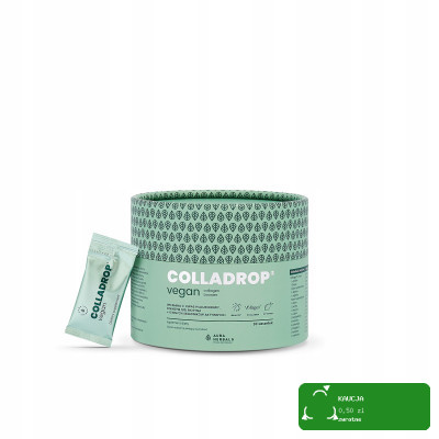COLLADROP VEGAN KOLAGEN 2000mg SASZETKI 30szt 1mc AURA