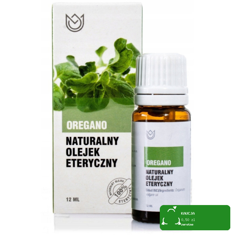 NATURALNY OLEJEK eteryczny OREGANO 10ml Drogi Oddechowe Kaszel Odchudzanie