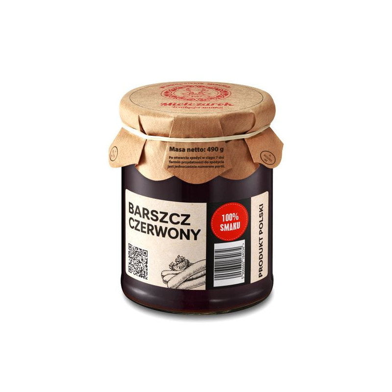 Mielczarek BARSZCZ CZERWONY gotowanie danie ZUPA WYSTARCZY PODGRZAĆ 490g