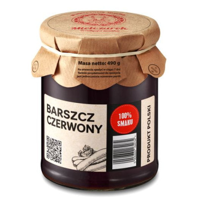 Mielczarek BARSZCZ CZERWONY gotowanie danie ZUPA WYSTARCZY PODGRZAĆ 490g