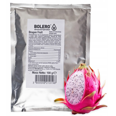 BOLERO DRINK NAPÓJ DRAGON FRUIT SMOCZY OWOC 100g