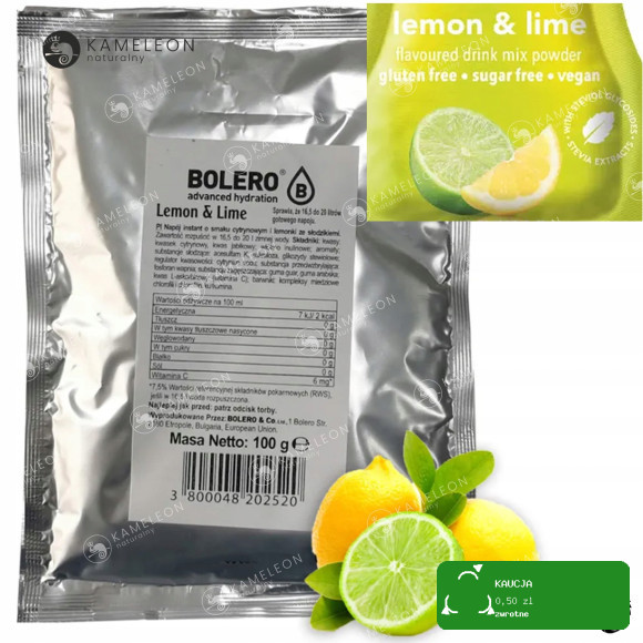 BOLERO DRINK BC LEMON LIME cytryna limonka 100g