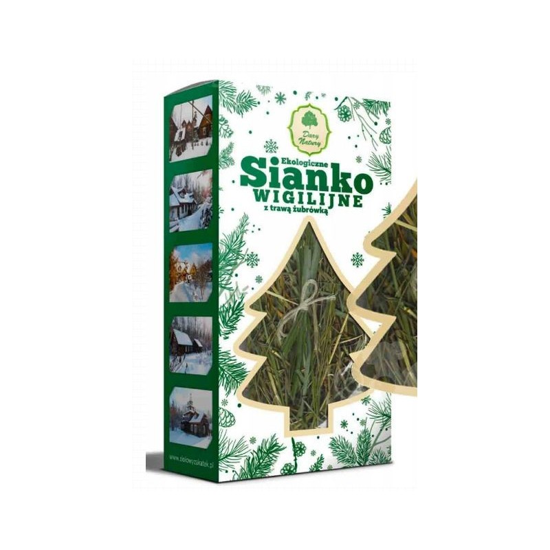Dary Natury SIANKO WIGILIJNE ŚWIĄTECZNE Z TRAWĄ ŻUBRÓWKĄ