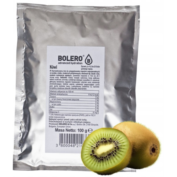 BOLERO DRINK NAPÓJ IZOTONICZY IZOTONIK w proszku KIWI bez cukru100g
