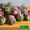 HERBATA KWITNĄCA BIAŁA I ZIELONA FLOWER LICHI BALL CYNAMON CYNAMONOWA 1szt