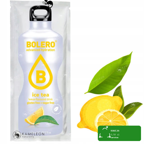 BOLERO DRINK w proszku ICE TEA LEMON CYTRYNOWY 8g