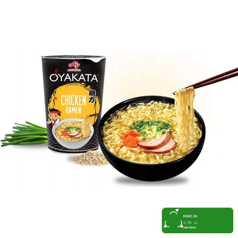 OYAKATA kubek TASTE of ASIA danie ZUPA RAMEN CHICKEN 63g