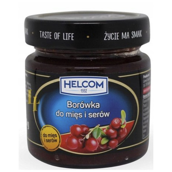 Helcom BORÓWKA BORÓWKI smaczny dodatek DO MIĘS I SERÓW 210g 0,21KG słoik