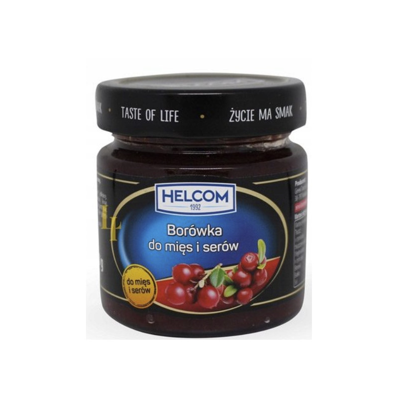 Helcom BORÓWKA BORÓWKI smaczny dodatek DO MIĘS I SERÓW 210g 0,21KG słoik