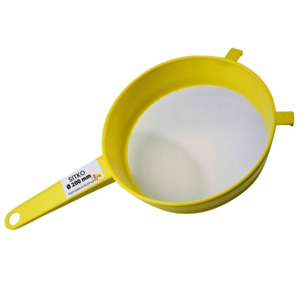 KAMELEON KULINARNY SITKO SITO PLASTIKOWE z rączką FI 200 mm