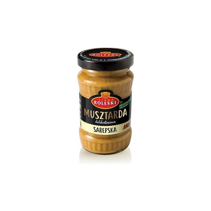 ROLESKI MUSZTARDA Sarepska 175g (słoik)