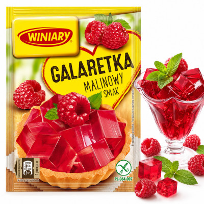 WINIARY GALARETKA MALINA 71g